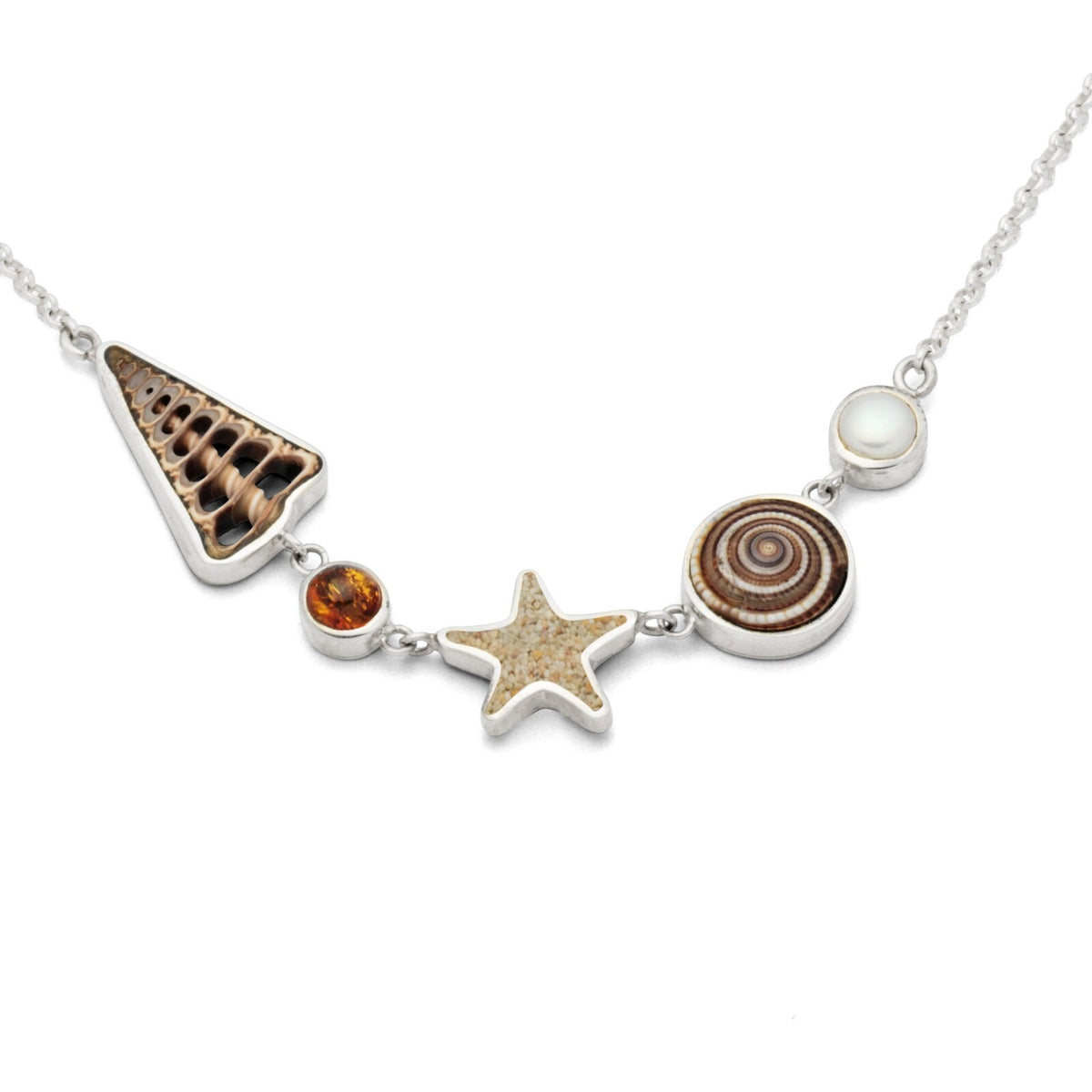 DUR Silber Schmuck Kette "Strandrausch 2.0" K2589