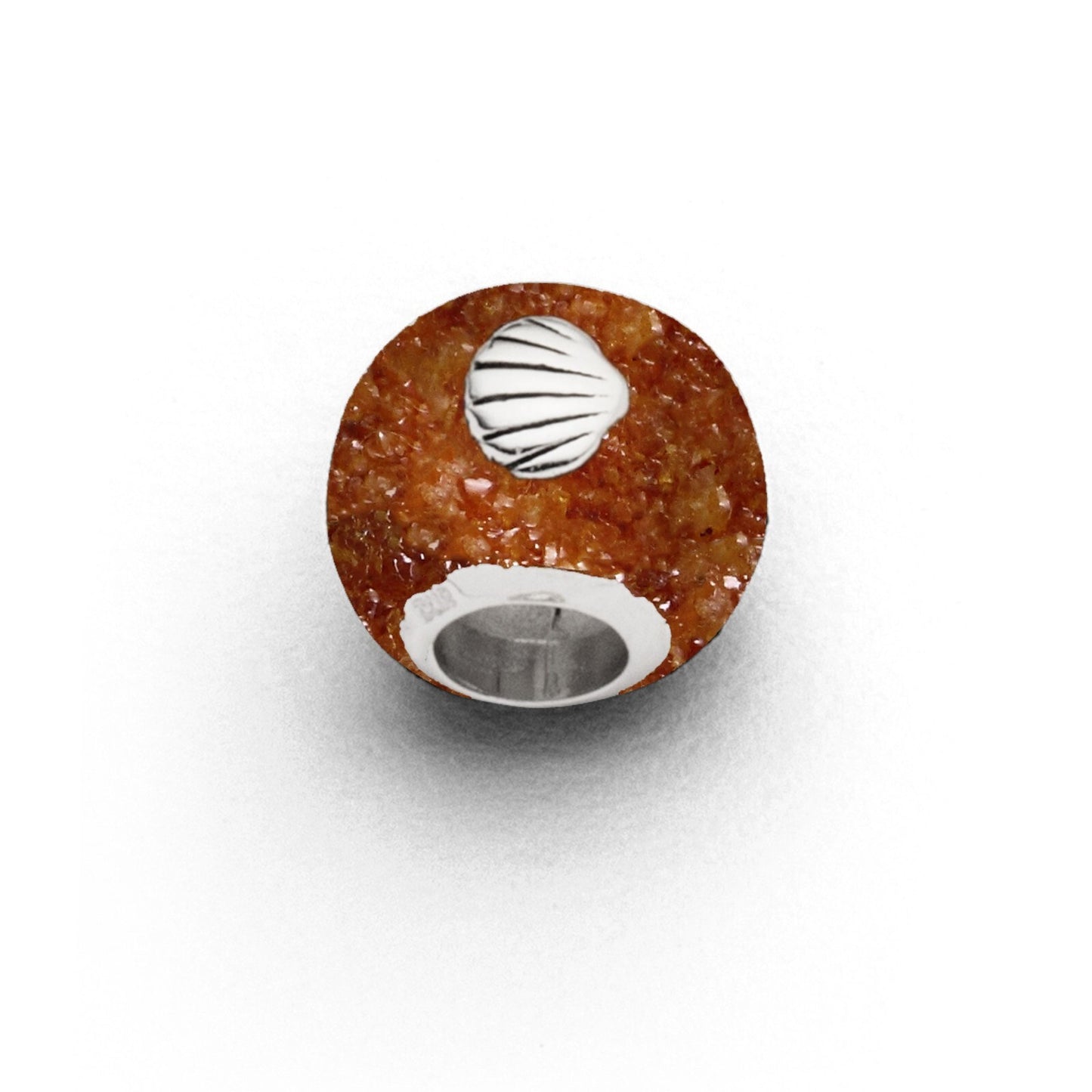 DUR Strandsand Silber Schmuck Kette "Wechselperle" Muschel, Seestern, Möwe K2448