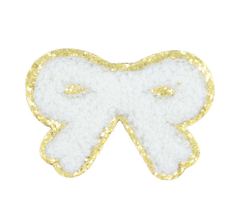 Schleifen Patch Aufkleben • DIY Bügelbild für Handyhülle Tasche Kleidung