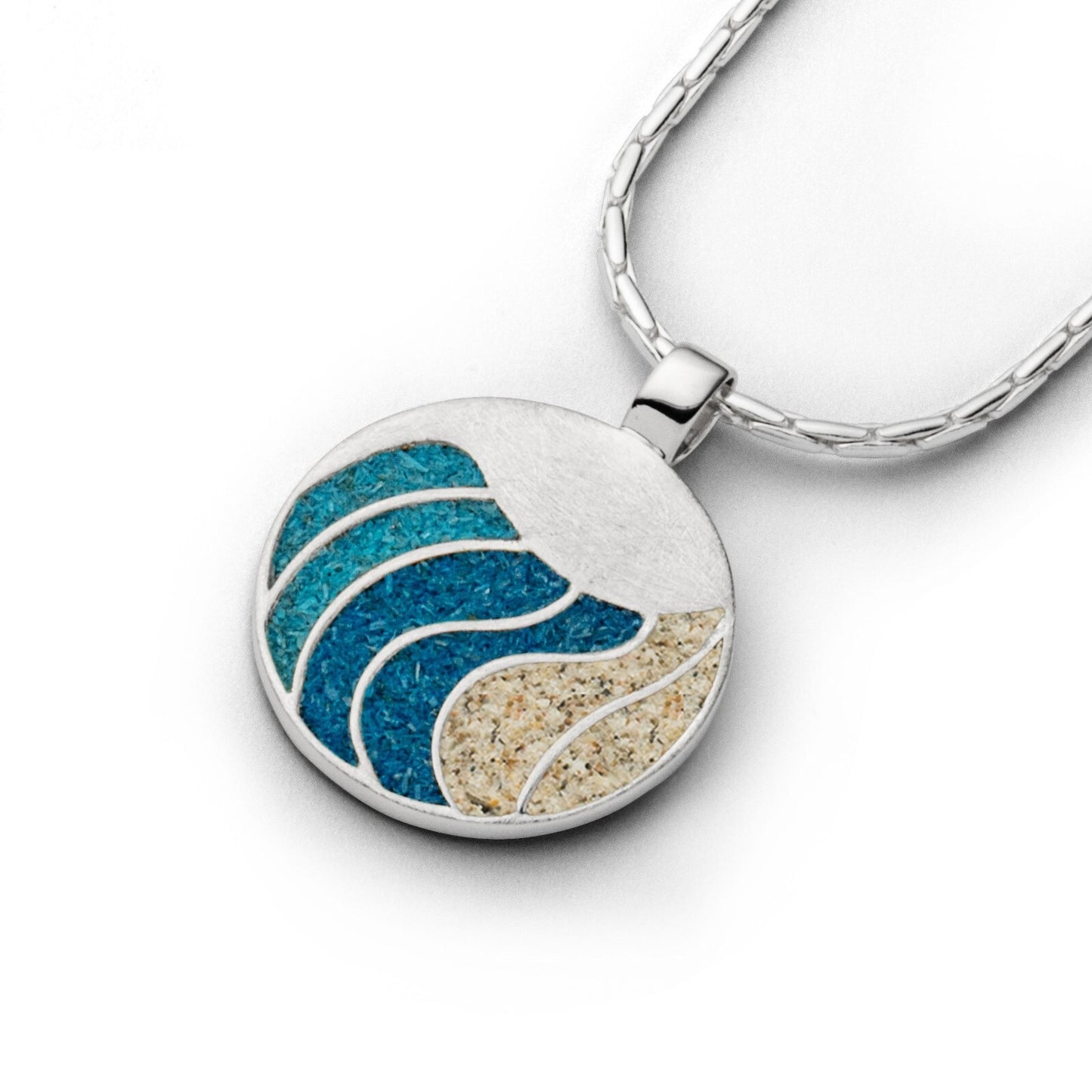 DUR 925 Silber Schmuck Kette "Haferkorn, dick" K2002