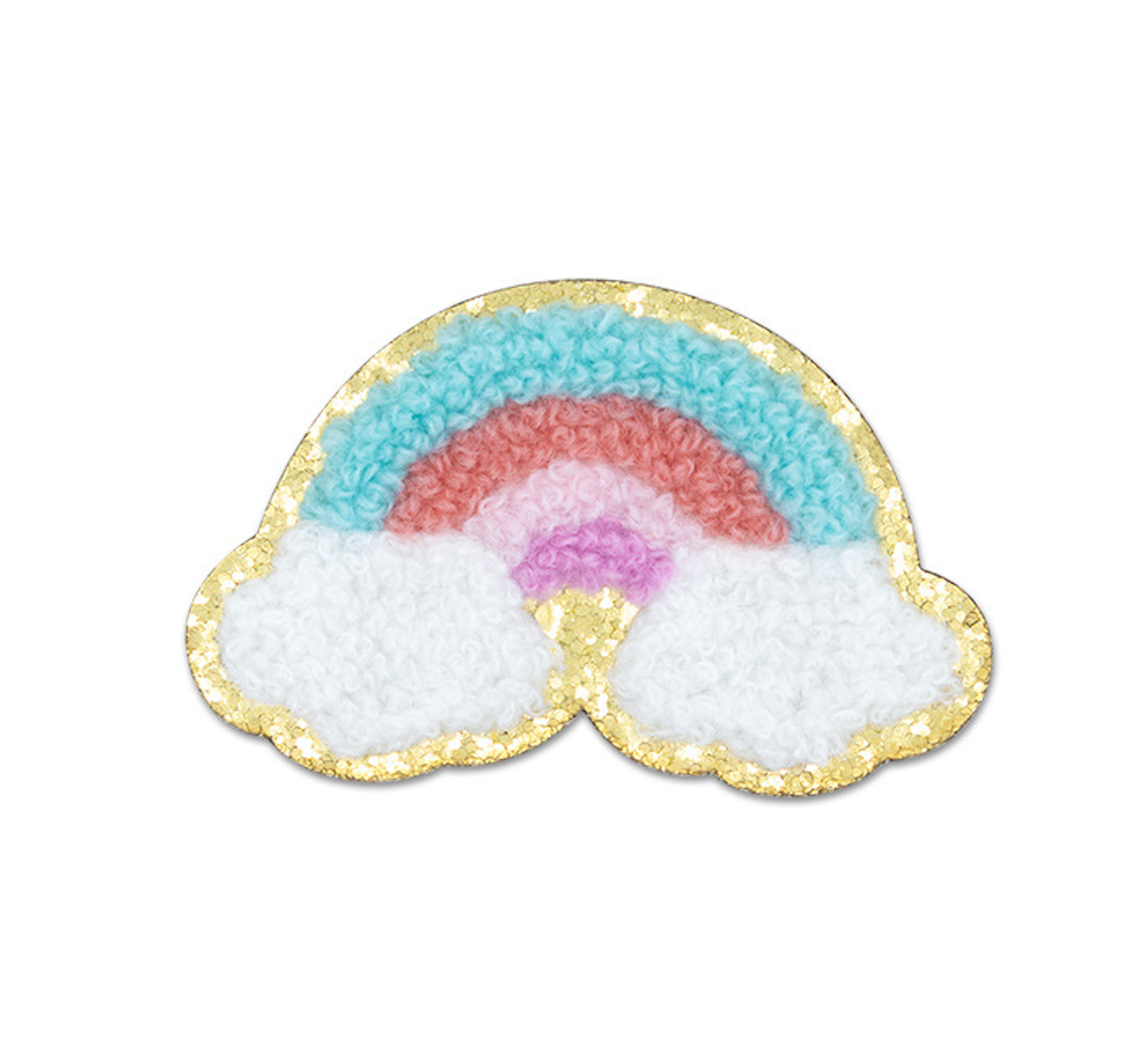 Regenbogen Patch Aufkleben • DIY Bügelbild für Handyhülle Tasche Kleidung