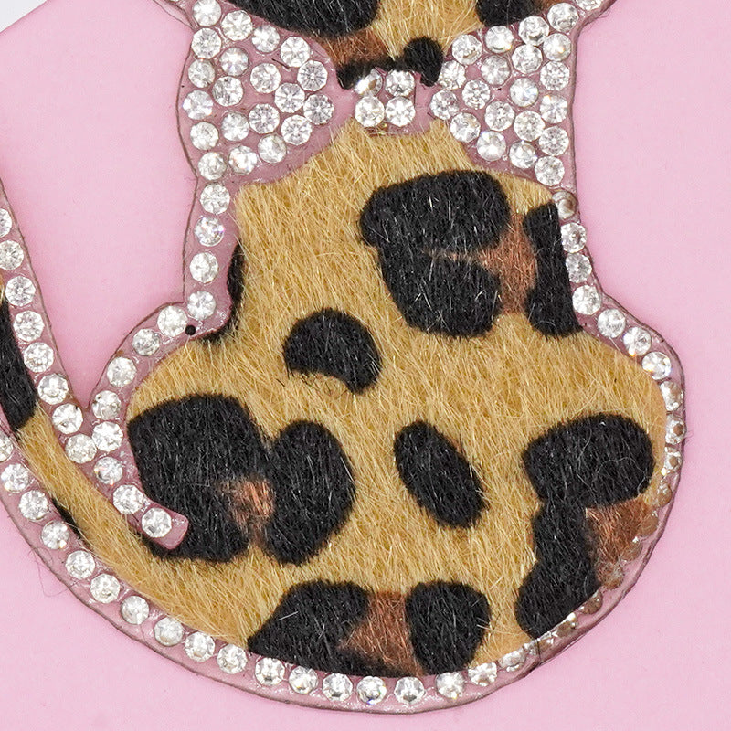 Katze Patches Aufnäher Aufbügeln DIY für Kleidung Tasche Schal Mütze Jeans