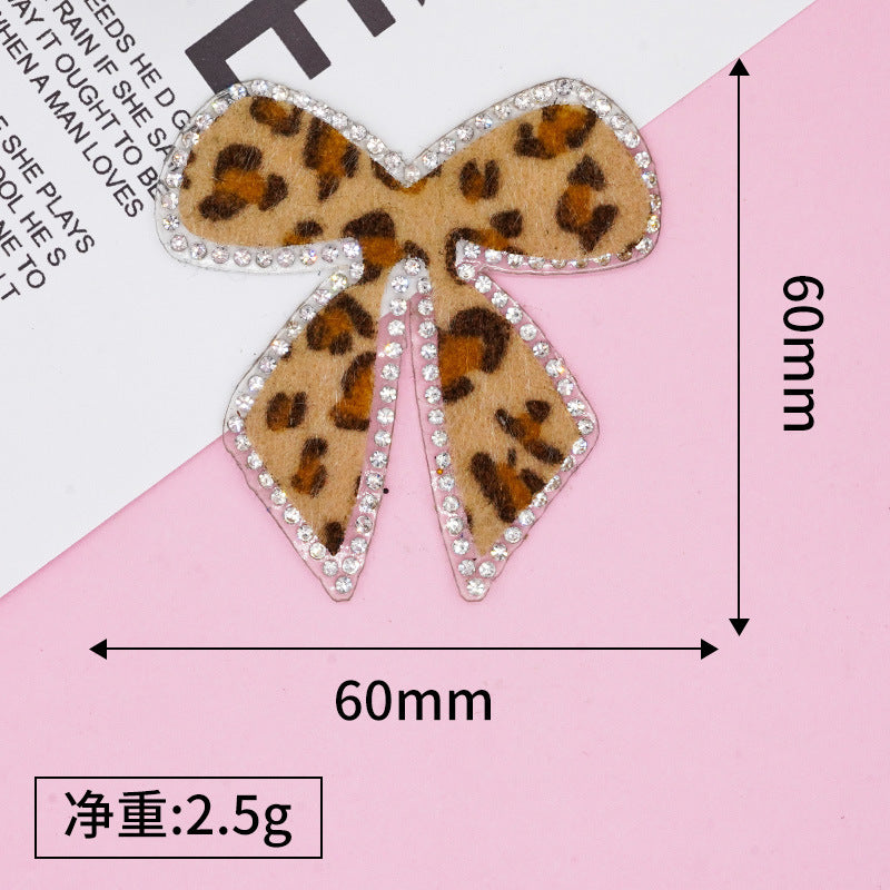 Schleife-Aufnäher-Aufbügeln für DIY Kleidung Schuhe Taschen Handyhülle