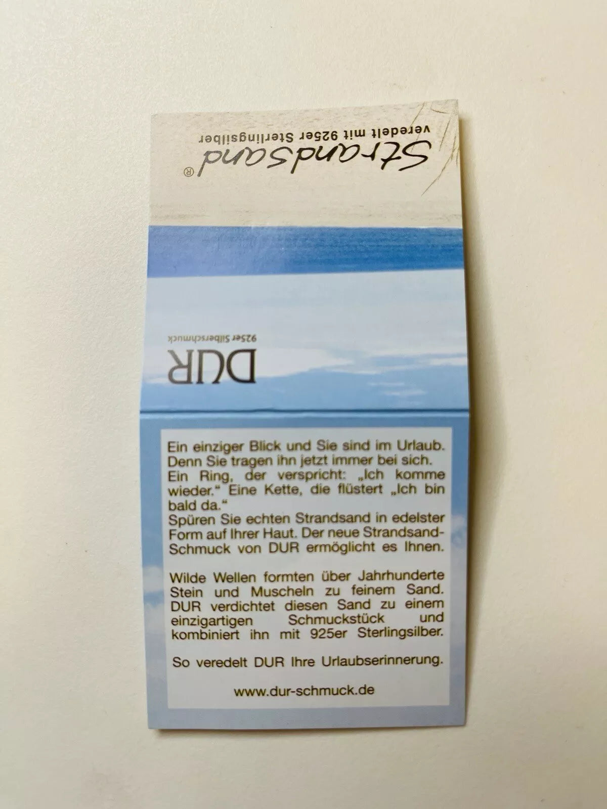 DUR Silber Schmuck Anhänger mit Sand Perlen Düsseldorf Exklusiv P3920