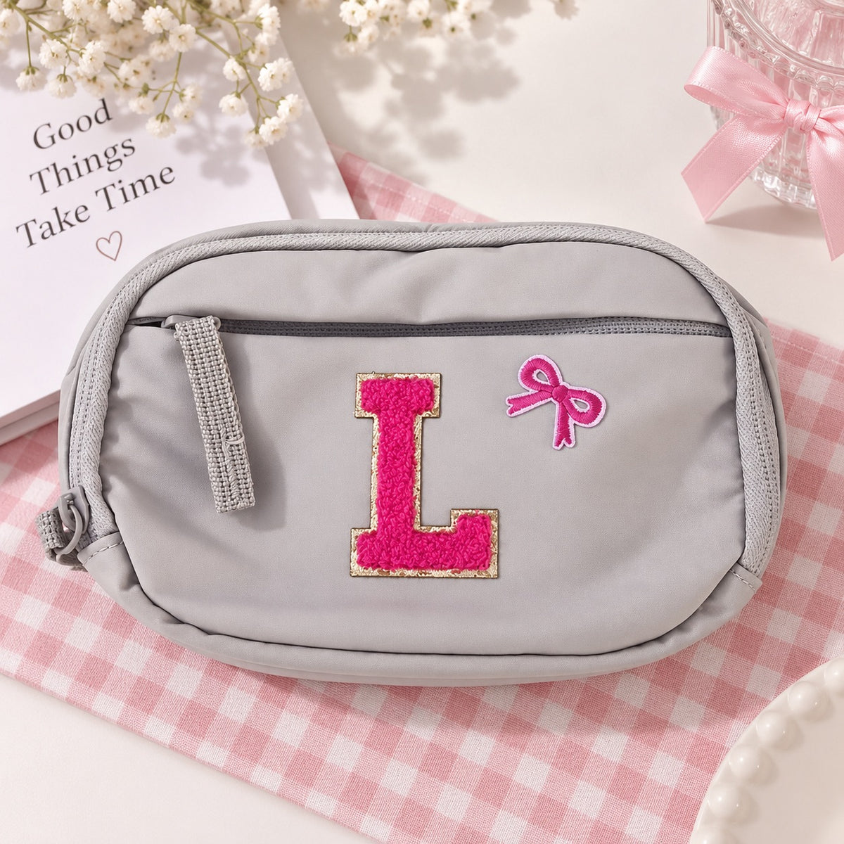 Mini Schleifen Aufnäher Patch selbstklebend Sticker Handyhülle Tasche Kleidung DIY