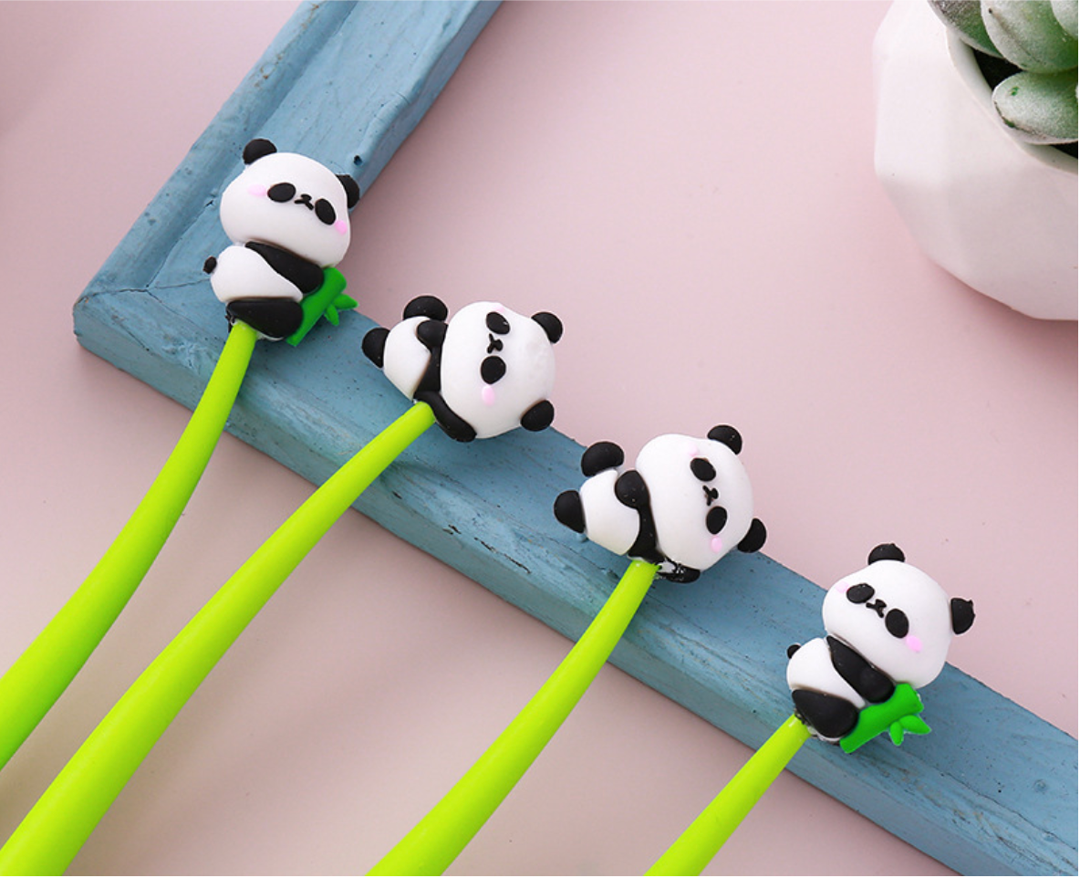 Gelschreiber Gel Stifte Tiere Panda Schulbedarf Schreibwaren für Schüler