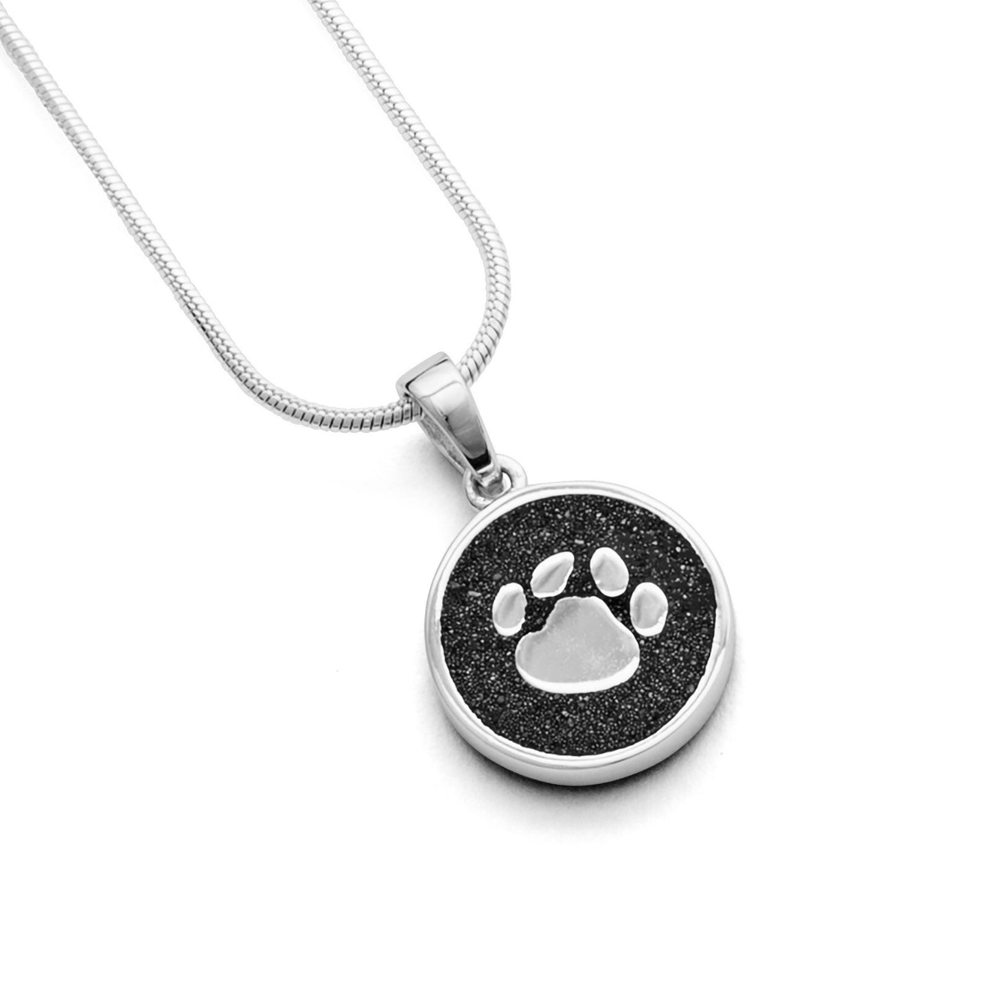DUR 925er Silber Schmuck Anhänger "Lucky Dog Strandsand" P2933