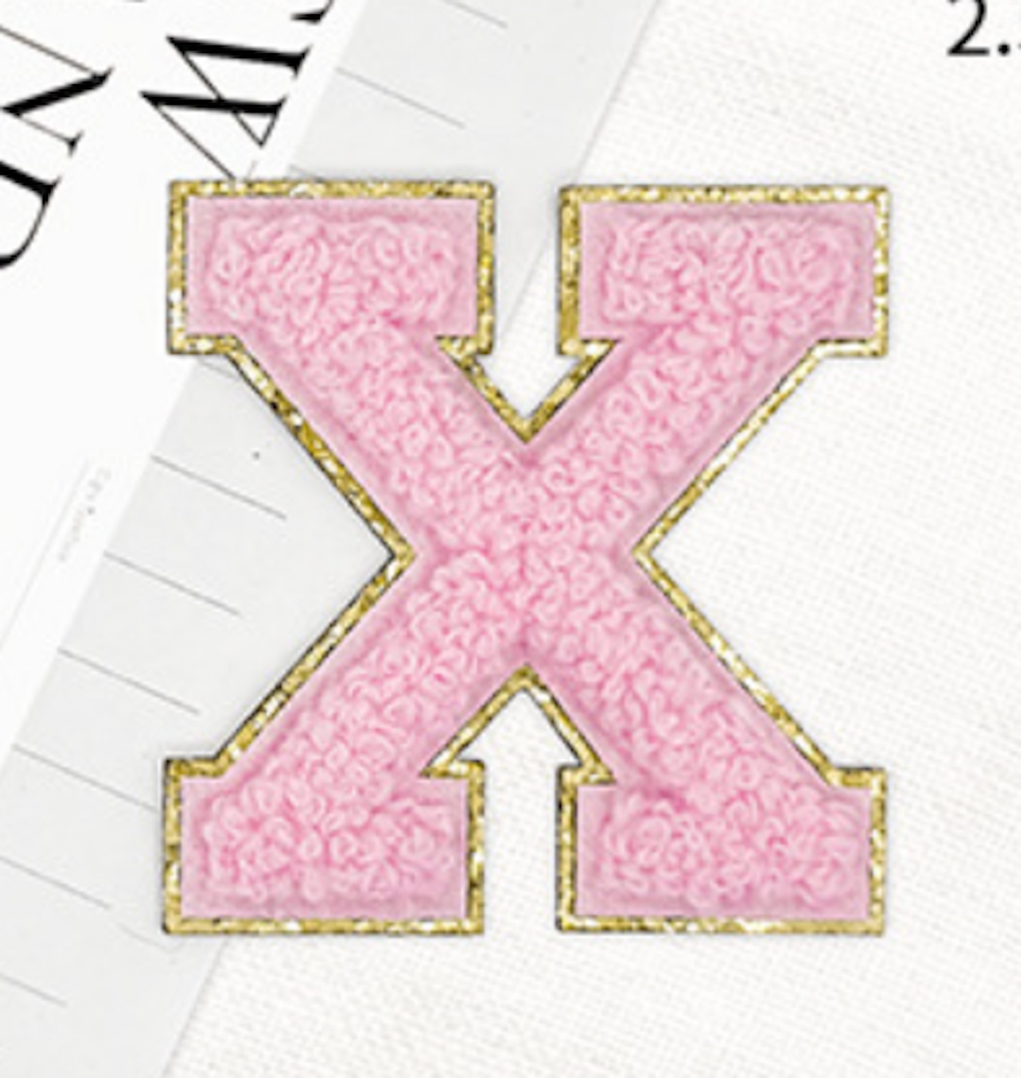 A-Z Buchstaben-Aufnäher -Aufkleber für DIY-Kleidung Schuhe Taschen Handyhülle