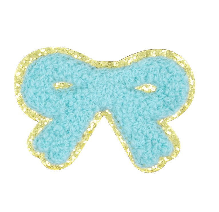 Schleifen Patch Aufkleben • DIY Bügelbild für Handyhülle Tasche Kleidung