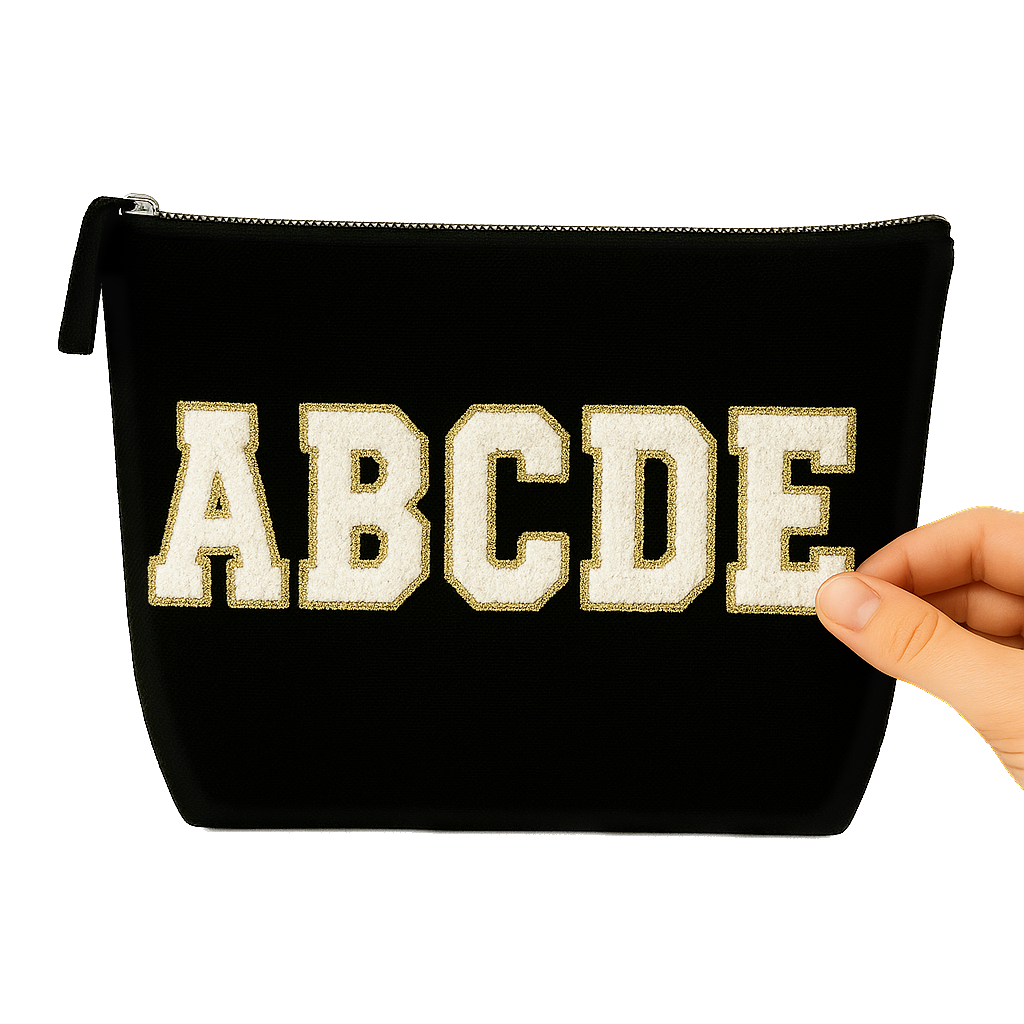 Kulturbeutel L Vatertag schwarz – PAPA KING BOSS – Wunschtext DIY oder fertig