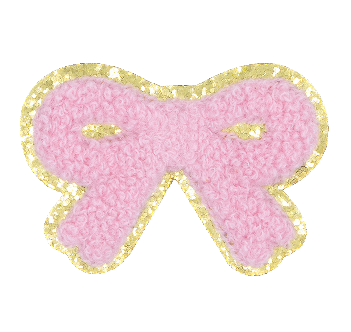 Schleifen Patch Aufkleben • DIY Bügelbild für Handyhülle Tasche Kleidung