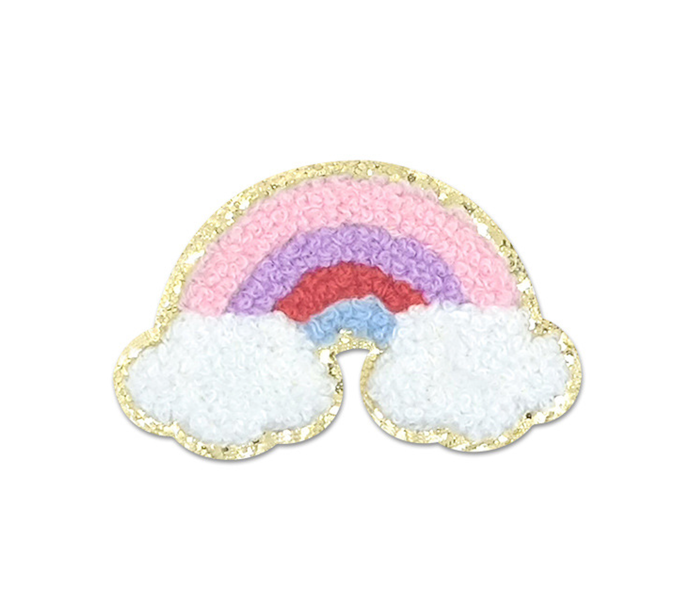 Regenbogen Patch Aufkleben • DIY Bügelbild für Handyhülle Tasche Kleidung