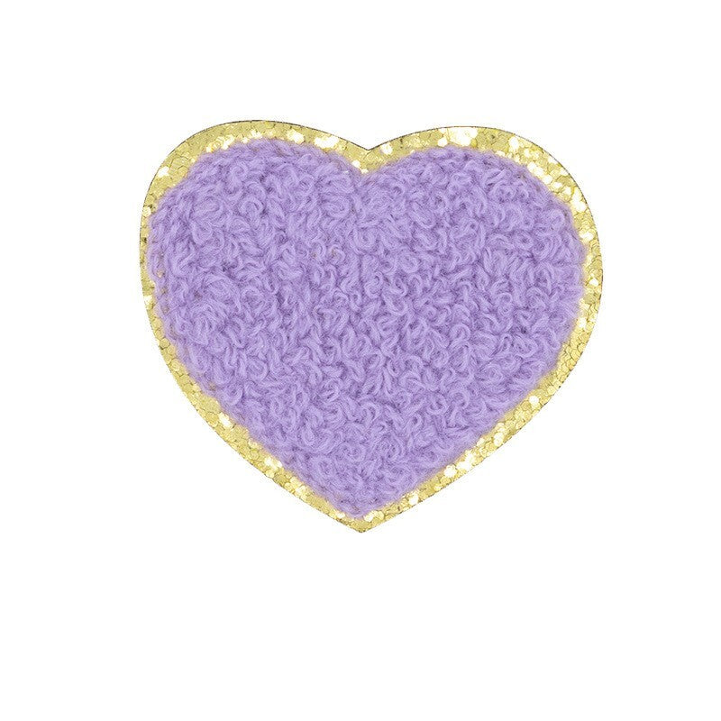 Herz Patch Aufkleben • DIY Bügelbild für Handyhülle Tasche Kleidung