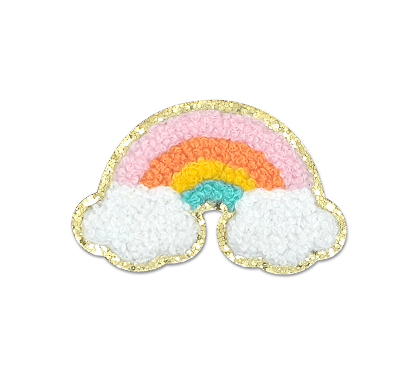 Regenbogen Patch Aufkleben • DIY Bügelbild für Handyhülle Tasche Kleidung