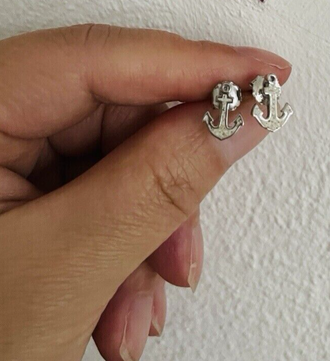 DUR Schmuck Ohrring Ohrstecker "Sandanker" mit Strandsand O5045