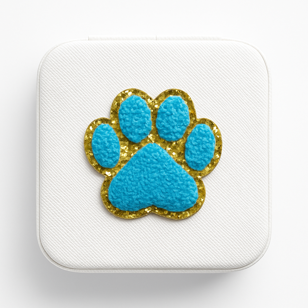 Pfote Patch Aufkleben • DIY Bügelbild für Handyhülle Tasche Kleidung