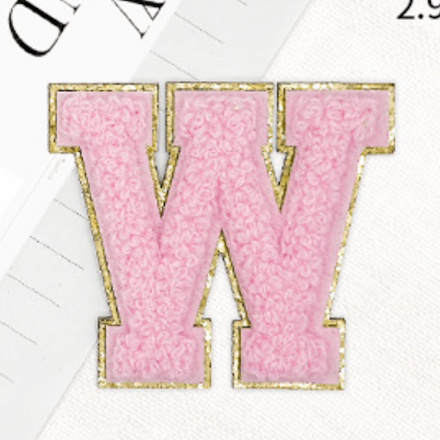 A-Z Buchstaben-Aufnäher -Aufkleber für DIY-Kleidung Schuhe Taschen Handyhülle