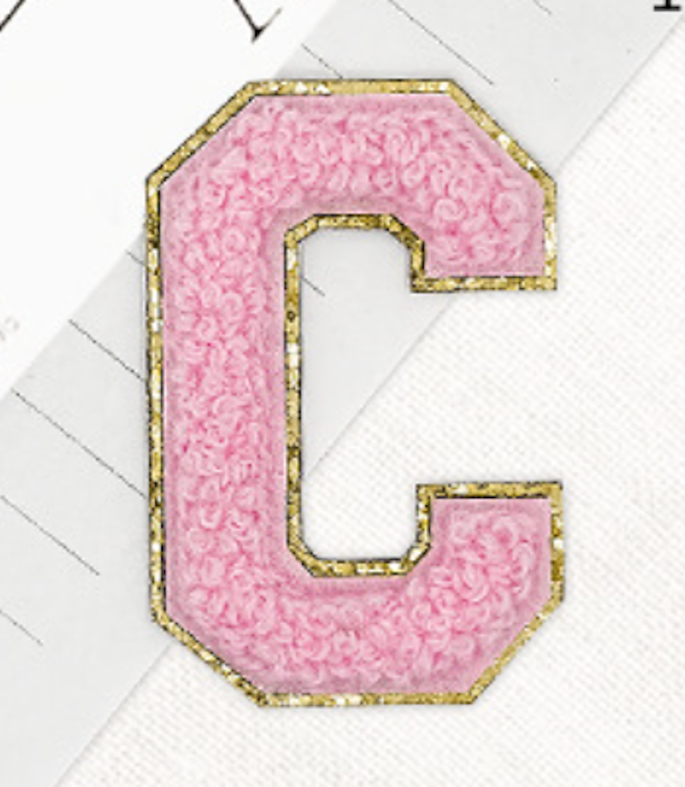 A-Z Buchstaben-Aufnäher -Aufkleber für DIY-Kleidung Schuhe Taschen Handyhülle