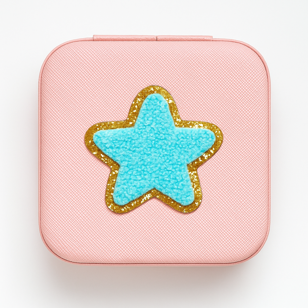 Stern Patch Aufkleben • DIY Bügelbild für Handyhülle Tasche Kleidung