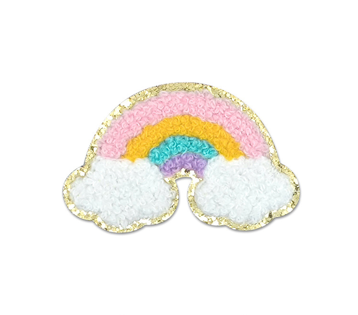 Regenbogen Patch Aufkleben • DIY Bügelbild für Handyhülle Tasche Kleidung