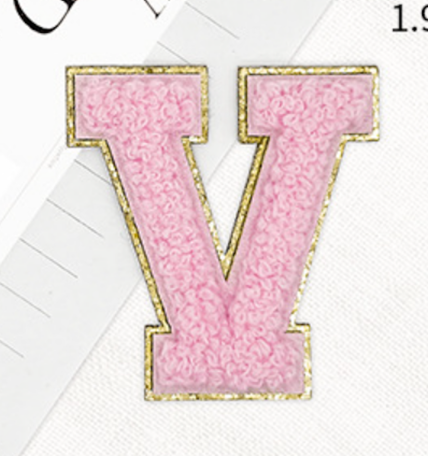 A-Z Buchstaben-Aufnäher -Aufkleber für DIY-Kleidung Schuhe Taschen Handyhülle