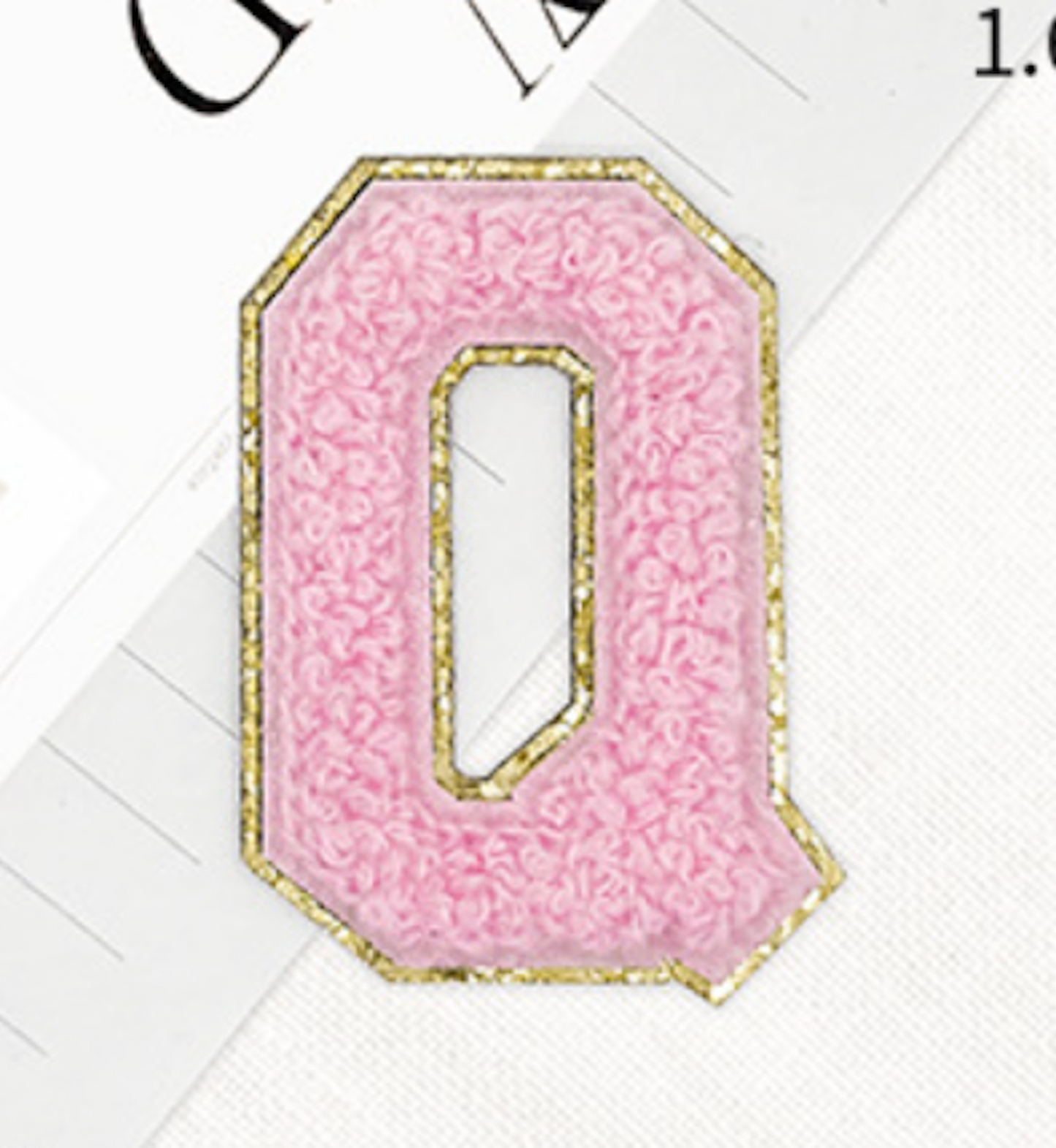 A-Z Buchstaben-Aufnäher -Aufkleber für DIY-Kleidung Schuhe Taschen Handyhülle