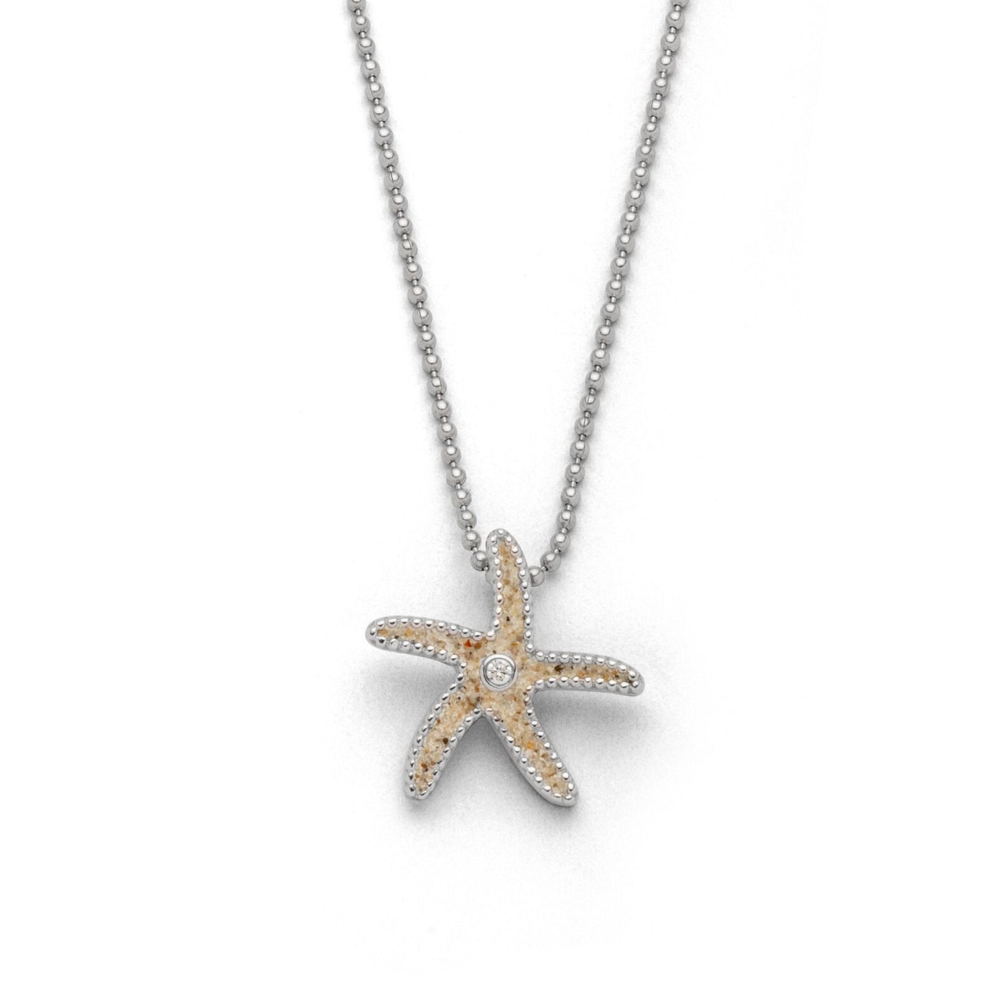 DUR 925 Silber Schmuck: Kette "Kugel" 1,8 mm, geschliffen, rhodiniert, K2255