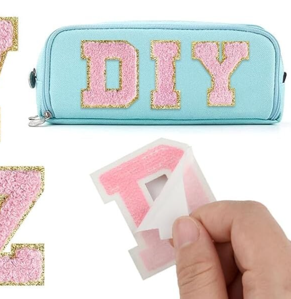 DIY Kosmetiktasche M Schminktäschchen beige mit Love & Shine Herz SUN Schriftzug