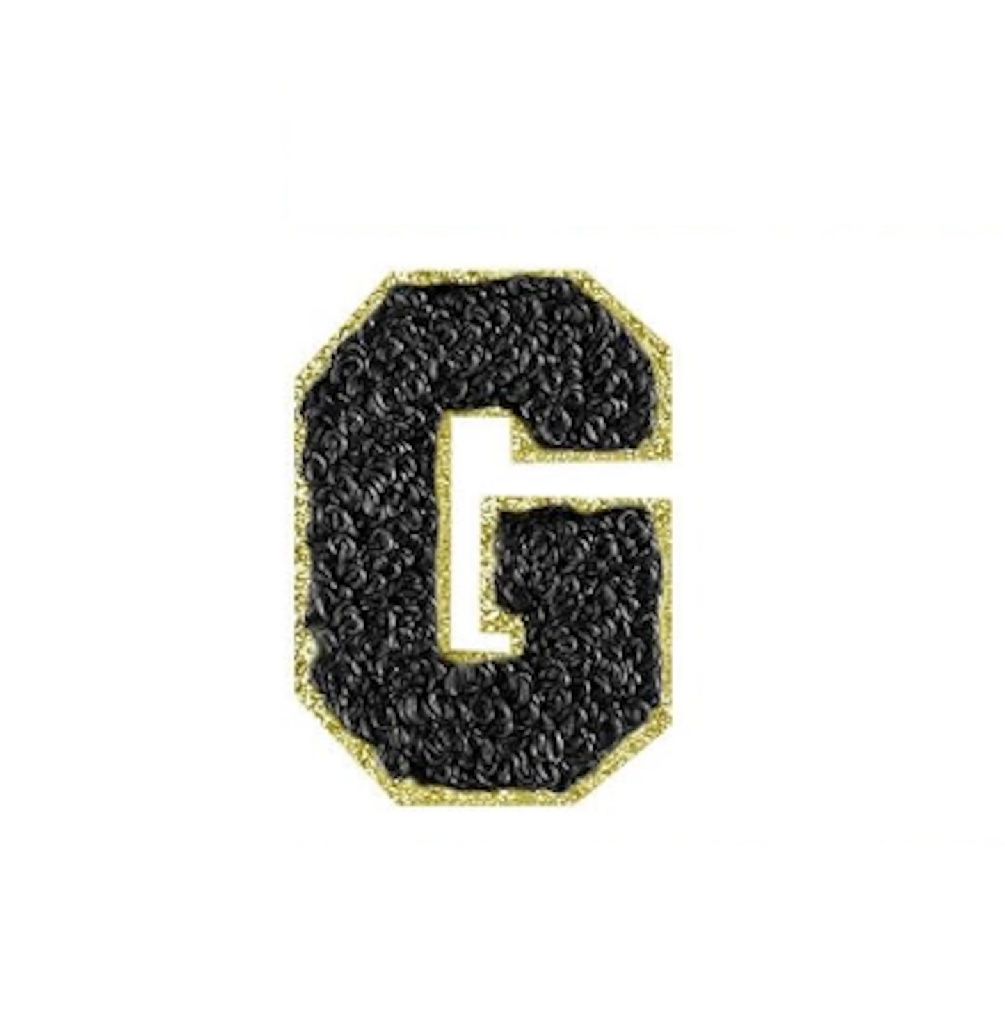 schwarz A-Z Buchstaben-Aufkleber für DIY-Kleidung Schuhe Taschen Handyhülle