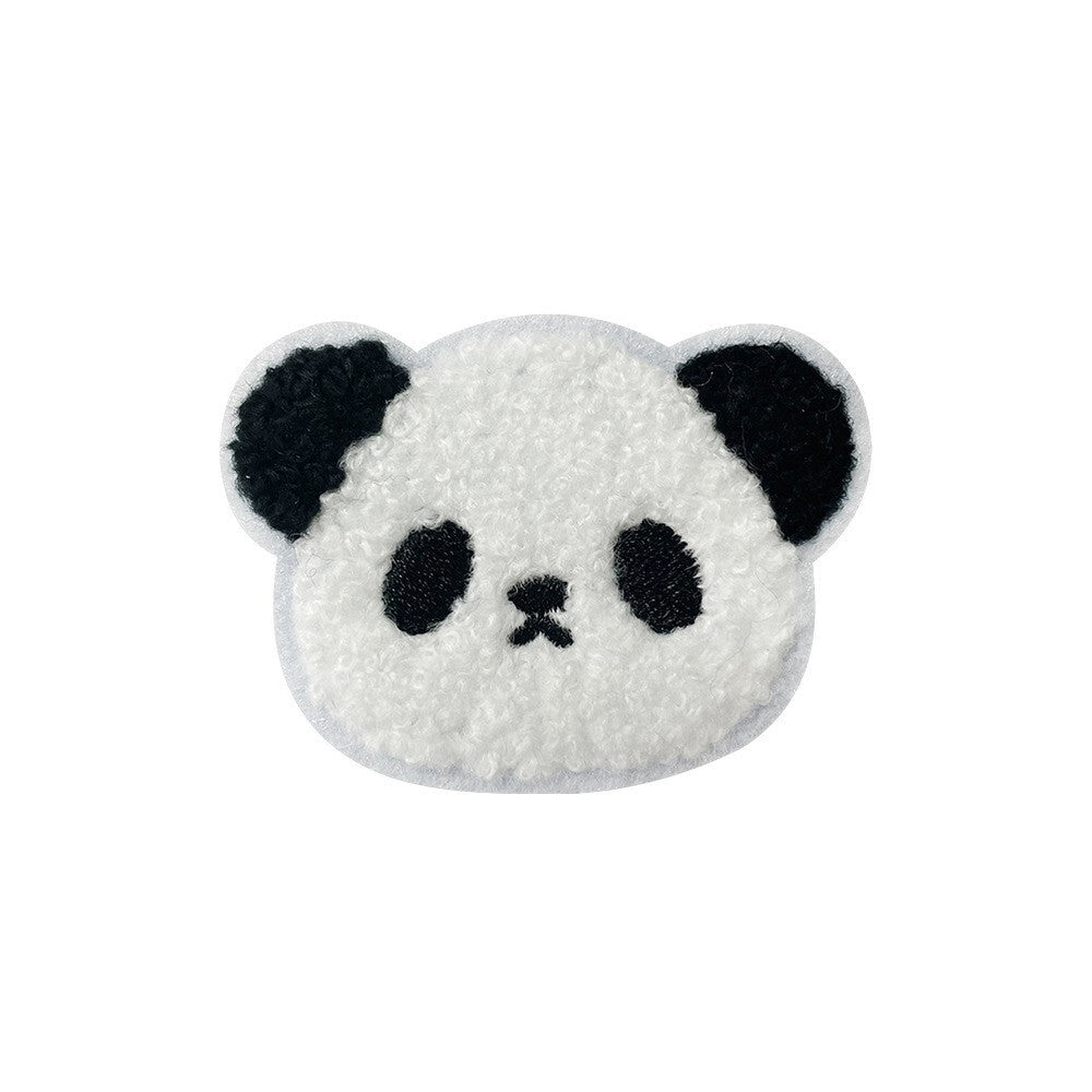 Panda Patches zum Aufbügeln DIY Bügelbild für Kleidung Tasche Schuhe Schal Mütze