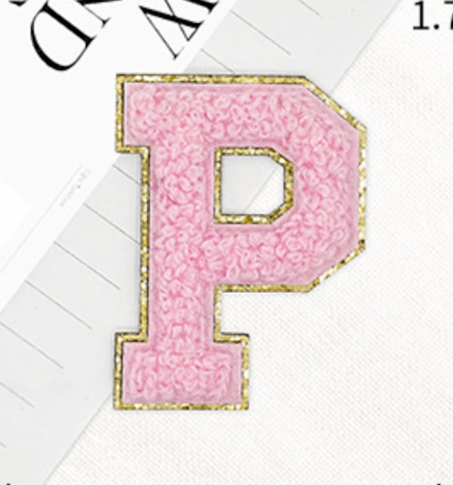 A-Z Buchstaben-Aufnäher -Aufkleber für DIY-Kleidung Schuhe Taschen Handyhülle