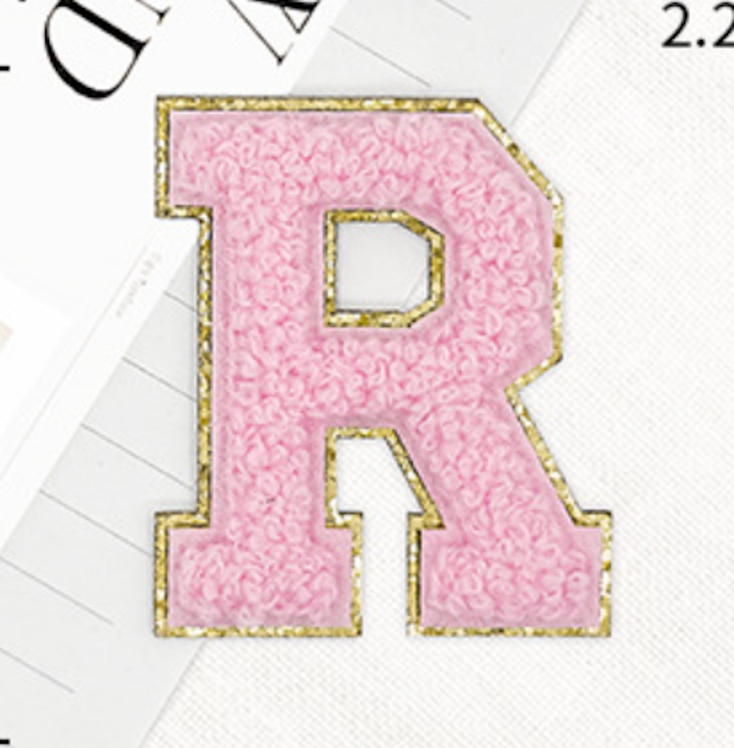 A-Z Buchstaben-Aufnäher -Aufkleber für DIY-Kleidung Schuhe Taschen Handyhülle