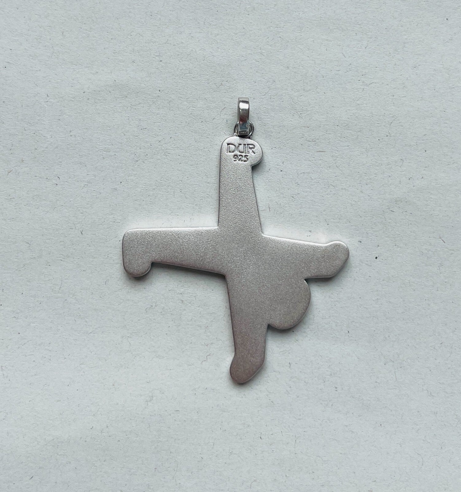 DUR Schmuck 925er Silber Anhänger "RadKraft" Exklusiv P3919 Bewegung Mut Balance