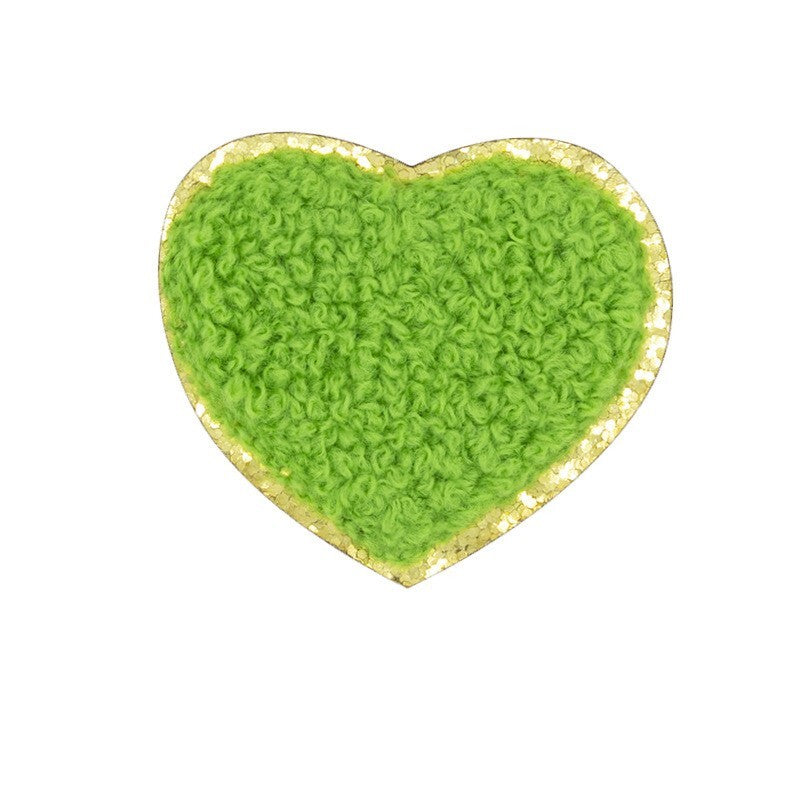 Herz Patch Aufkleben • DIY Bügelbild für Handyhülle Tasche Kleidung