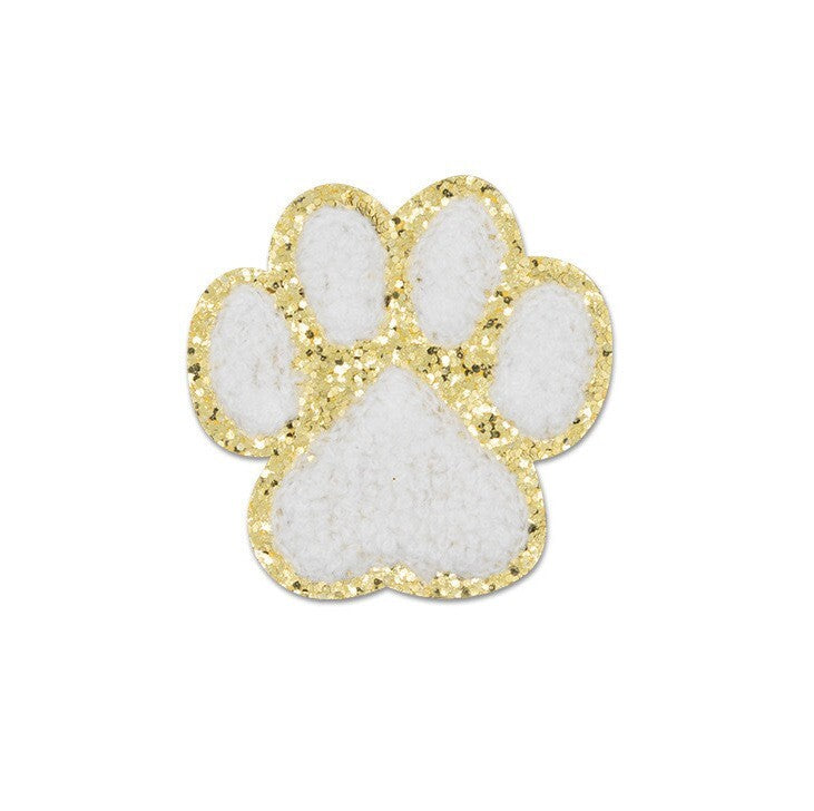 Pfote Patch Aufkleben • DIY Bügelbild für Handyhülle Tasche Kleidung