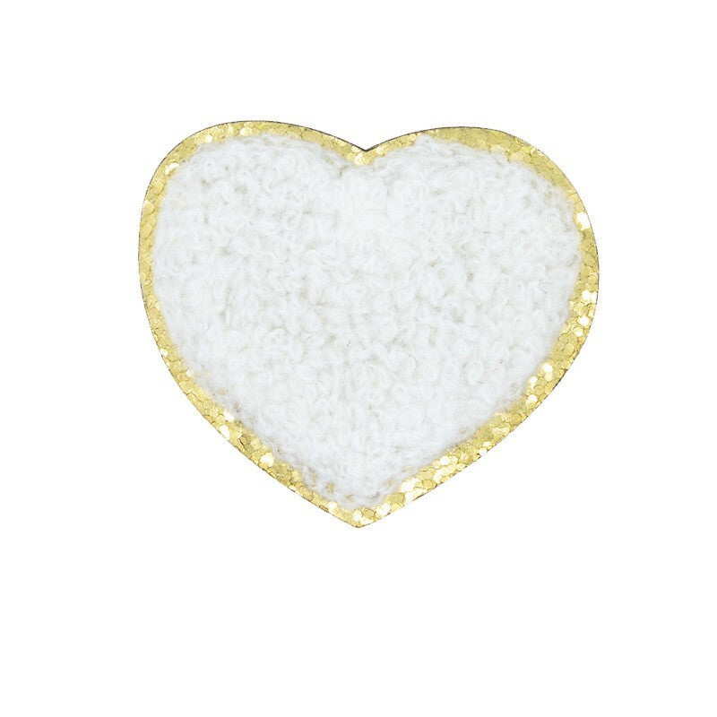 Herz Patch Aufkleben • DIY Bügelbild für Handyhülle Tasche Kleidung