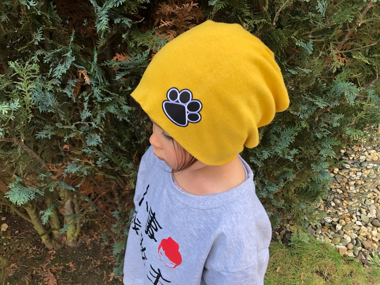 schwarze Pfoten-Patches zum Aufbügeln – DIY Aufnäher für Kleidung Tasche Mütze