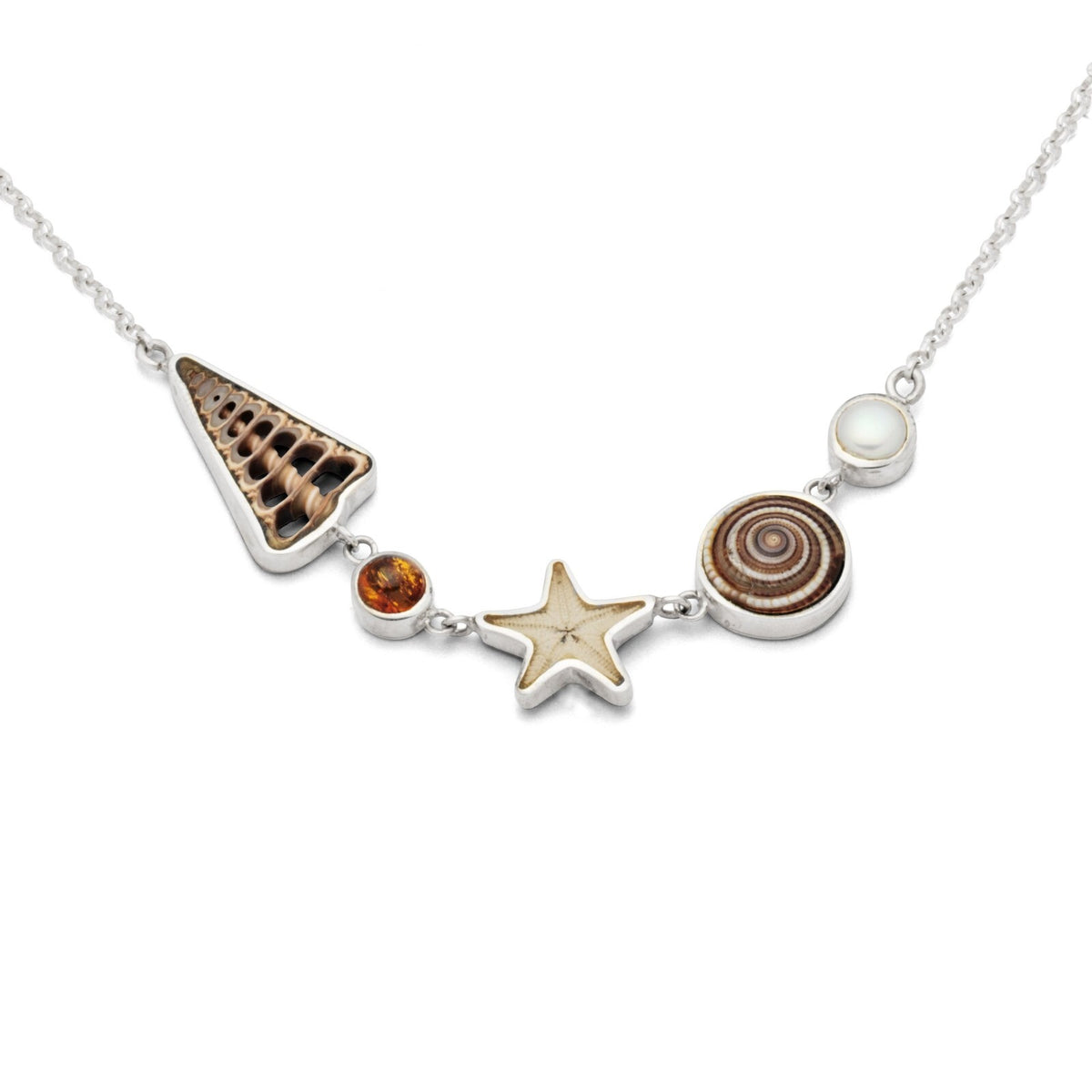 DUR Silber Schmuck Kette "Strandrausch 2.0" K2589