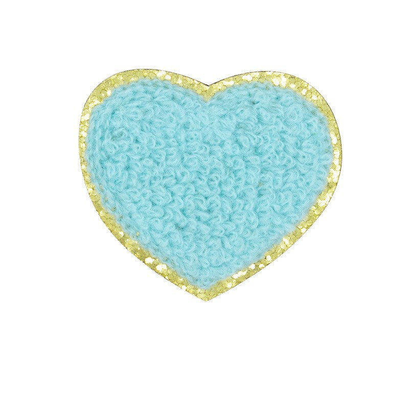 Herz Patch Aufkleben • DIY Bügelbild für Handyhülle Tasche Kleidung