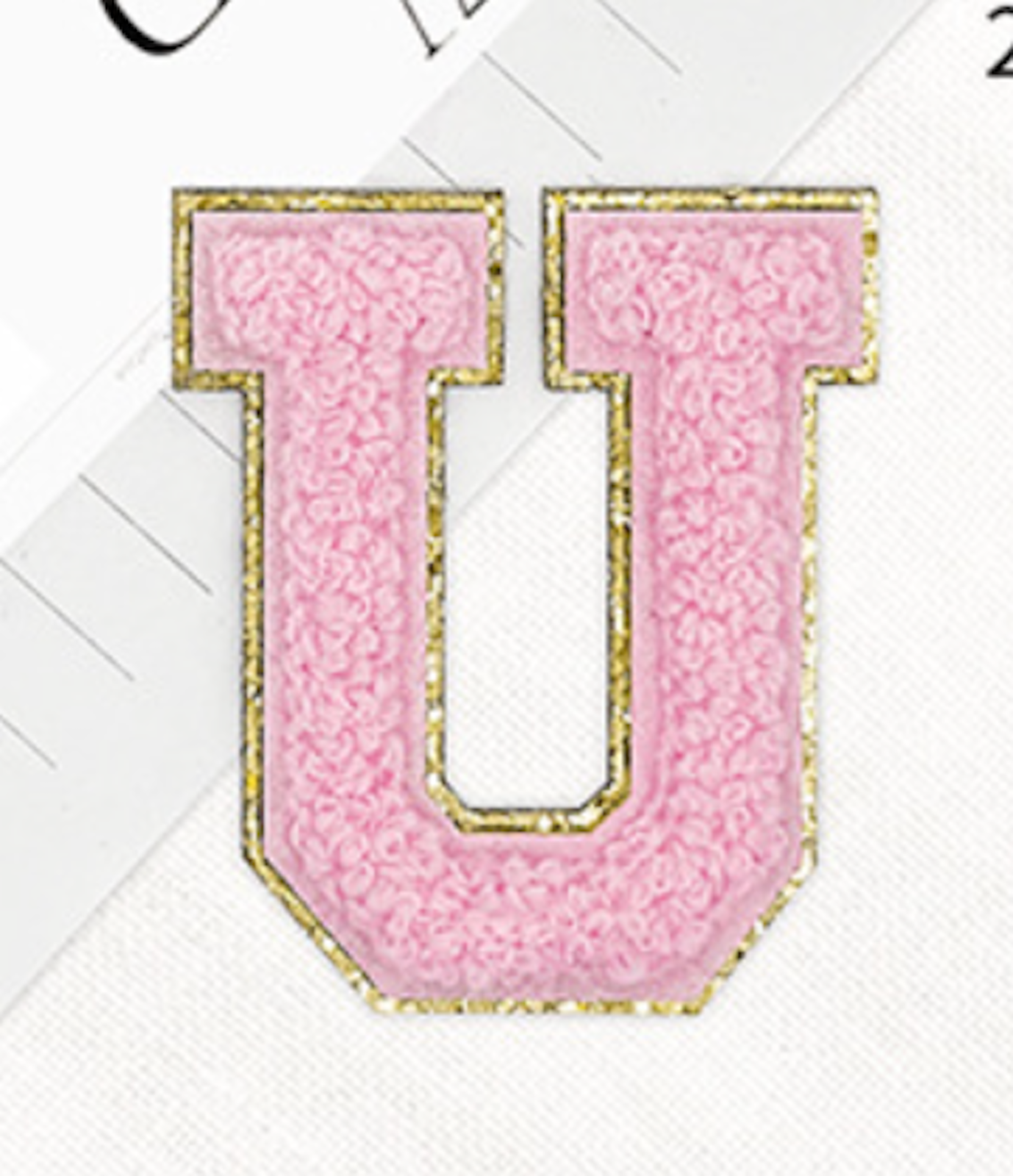 A-Z Buchstaben-Aufnäher -Aufkleber für DIY-Kleidung Schuhe Taschen Handyhülle