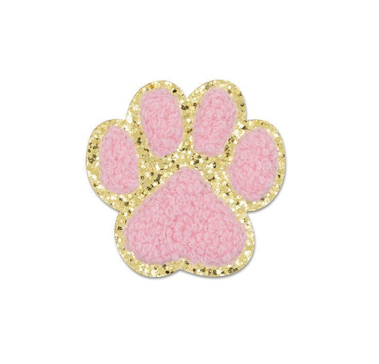 Pfote Patch Aufkleben • DIY Bügelbild für Handyhülle Tasche Kleidung