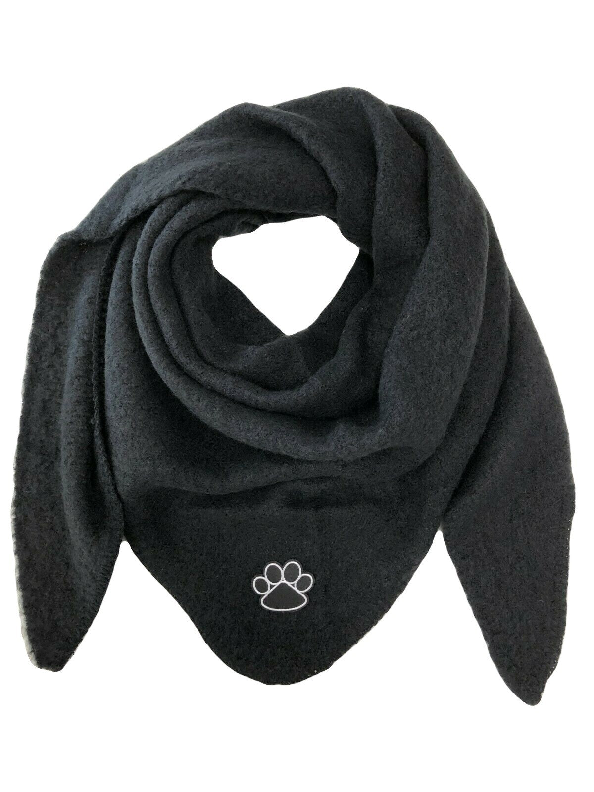 schwarze Pfoten-Patches zum Aufbügeln – DIY Aufnäher für Kleidung Tasche Mütze