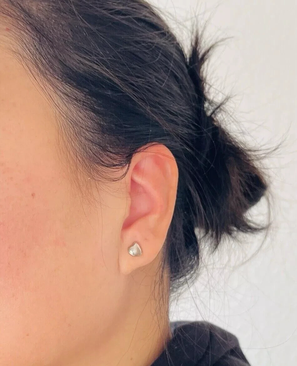 DUR Silber Schmuck Ohrring Ohrstecker "Herzmuschel" O4813