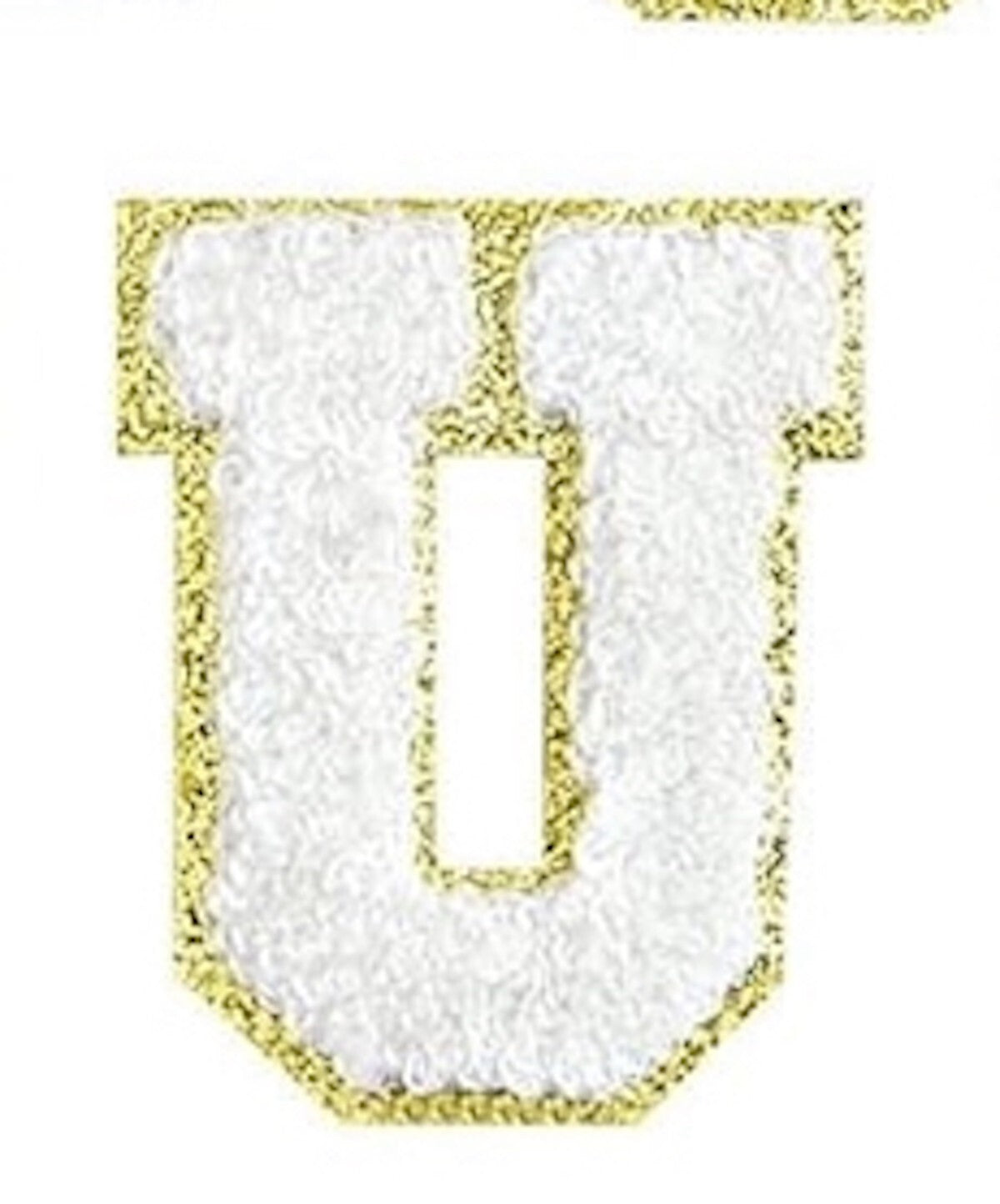 weiß A-Z Buchstaben-Aufkleber für DIY-Kleidung Schuhe Taschen Handyhülle