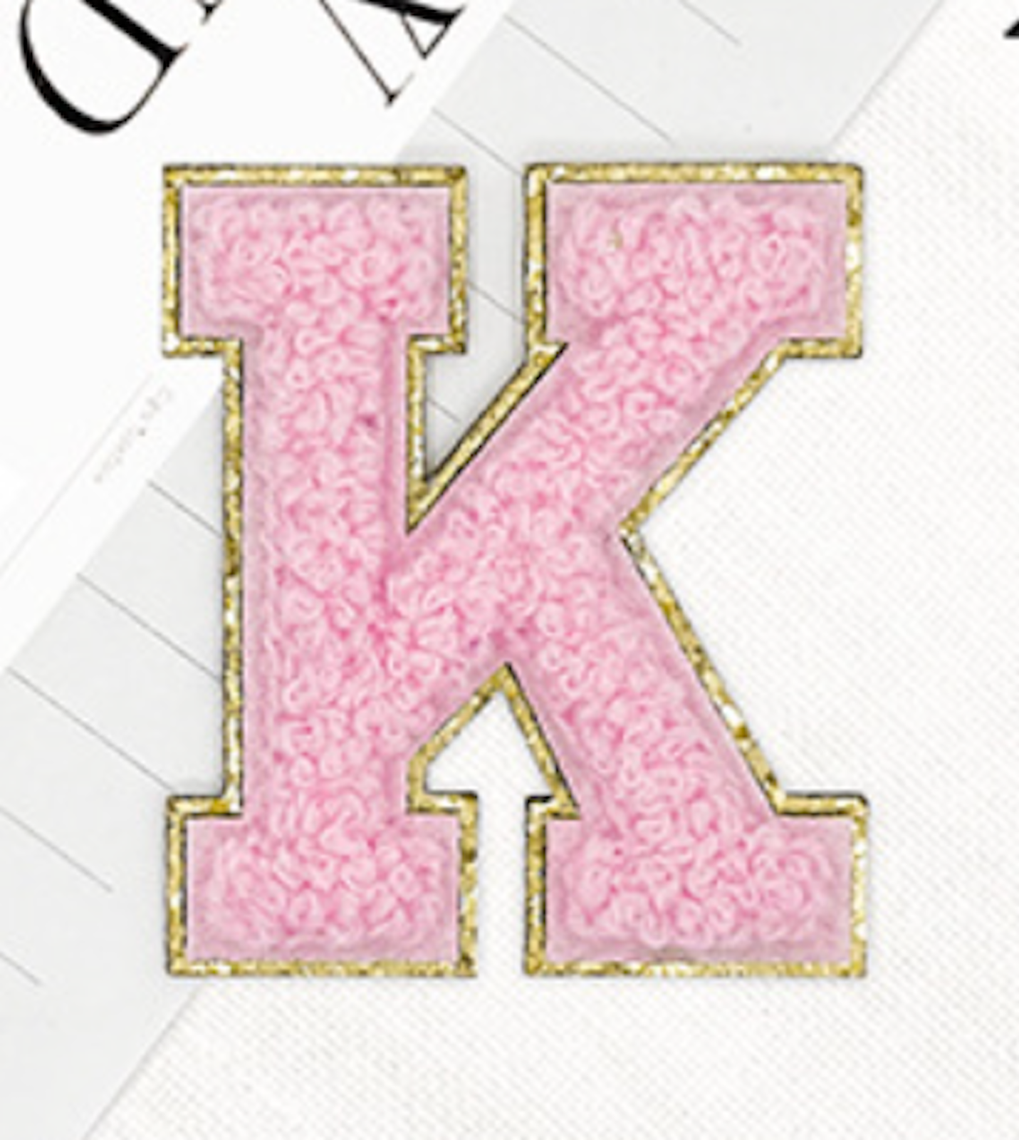 A-Z Buchstaben-Aufnäher -Aufkleber für DIY-Kleidung Schuhe Taschen Handyhülle