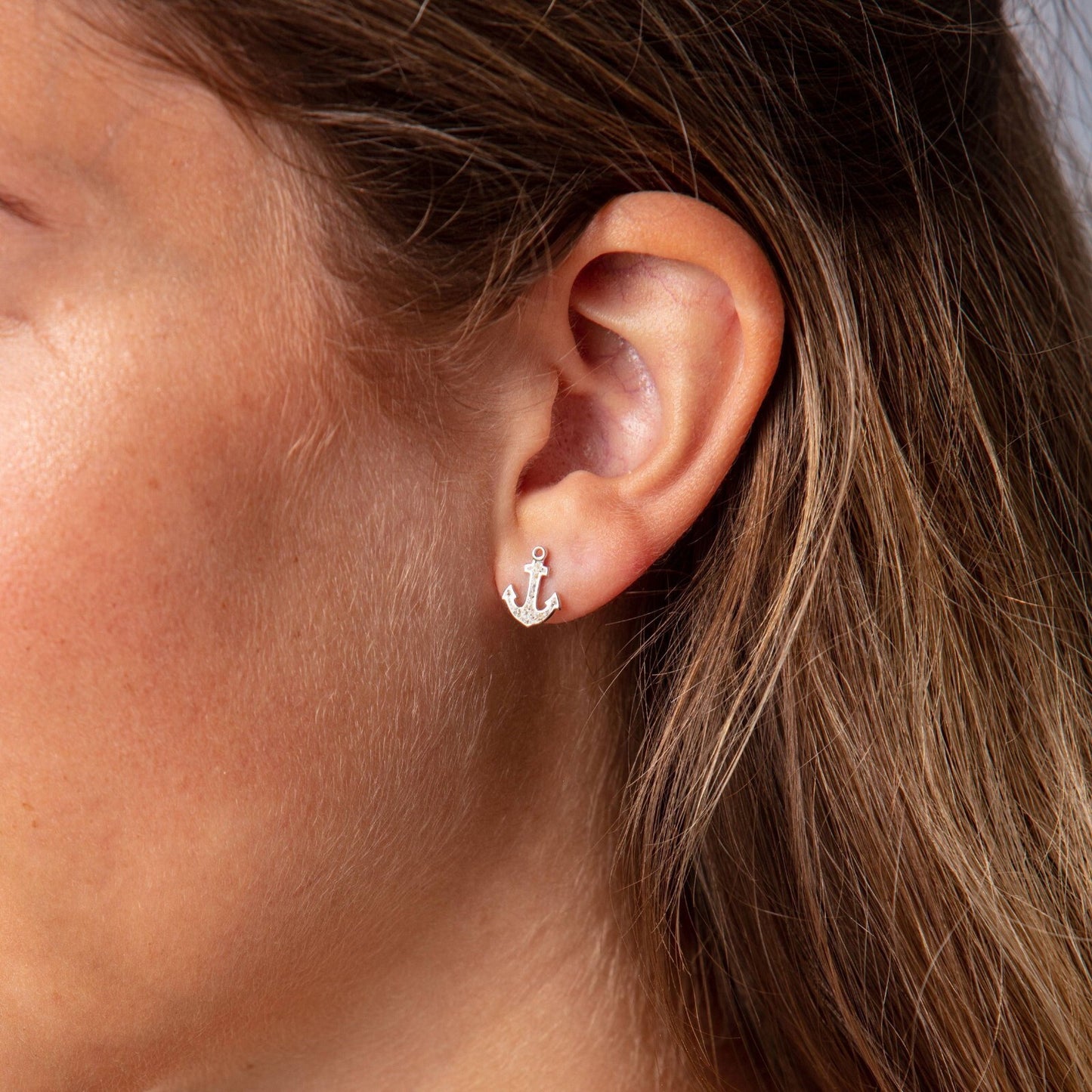 DUR Schmuck Ohrring Ohrstecker "Sandanker" mit Strandsand O5045