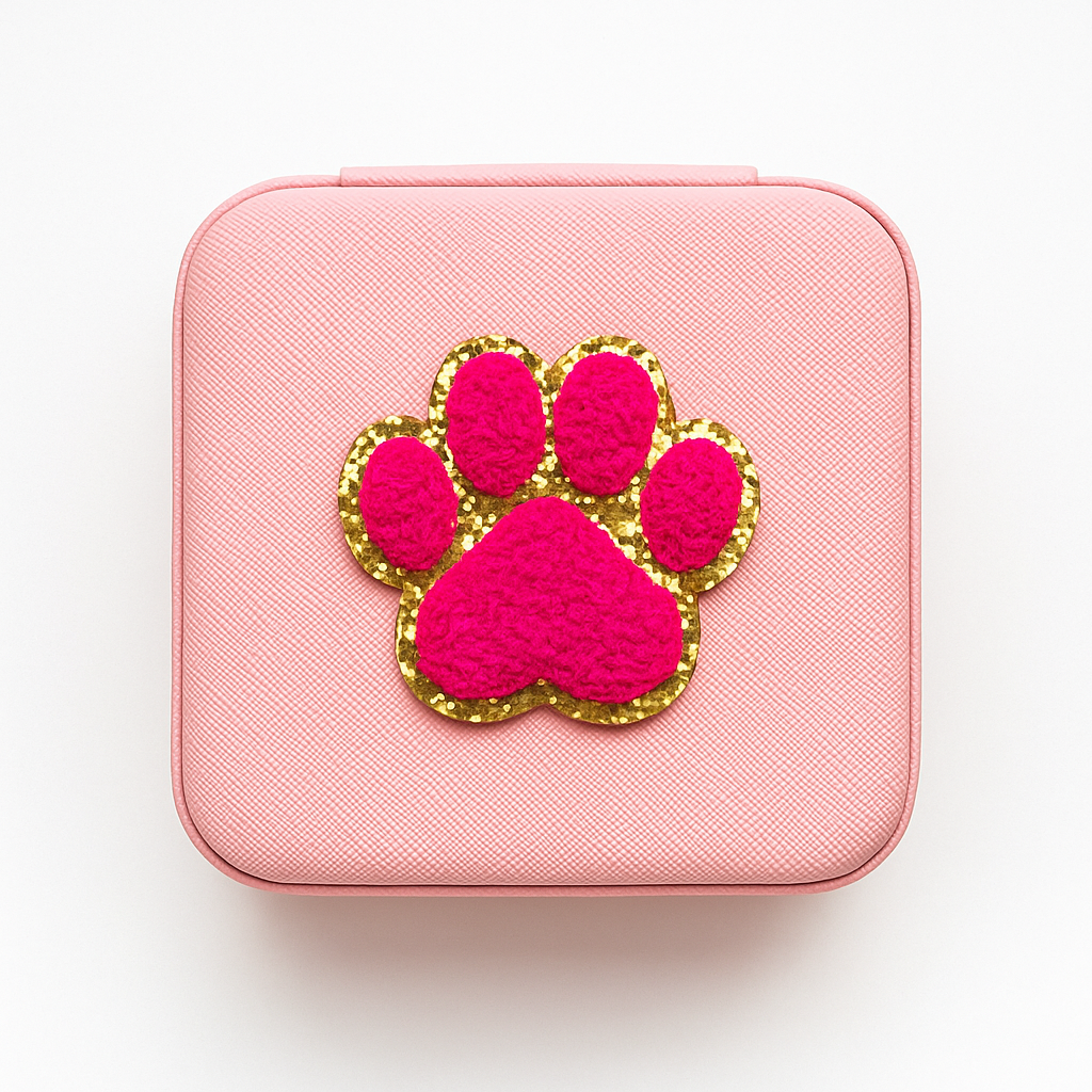 Pfote Patch Aufkleben • DIY Bügelbild für Handyhülle Tasche Kleidung