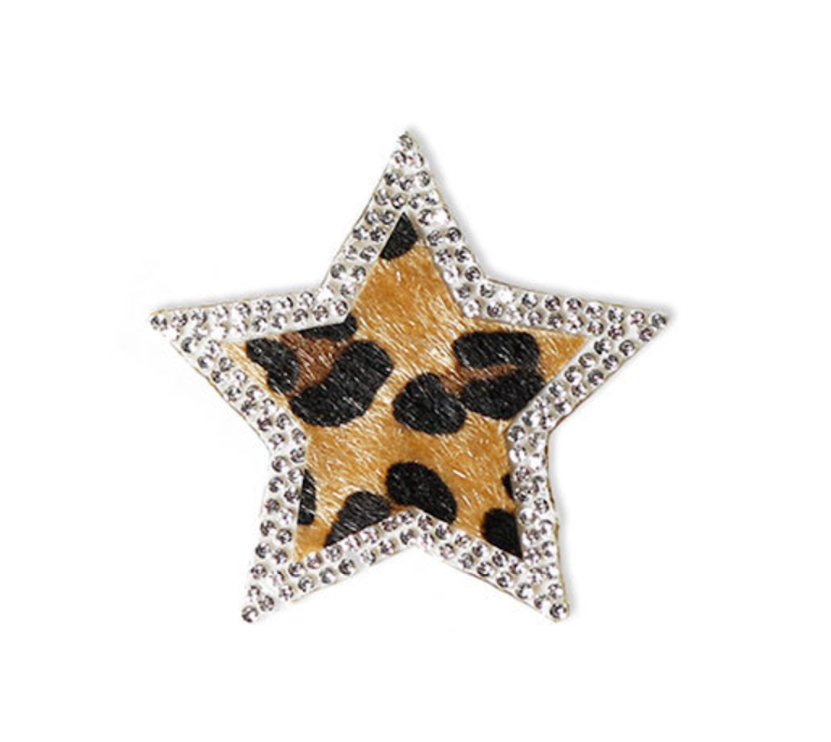 Leo Stern Glitzer Patches zum Aufbügeln DIY Bügelbild für Kleidung