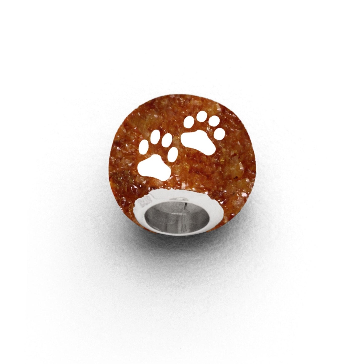 DUR 925 Silber Schmuck Anhänger "Bead Lucky Dog" P3548