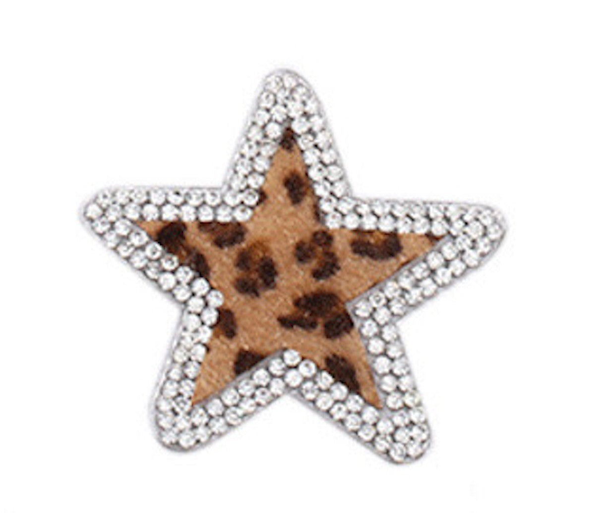 Leo Stern Glitzer Patches zum Aufbügeln DIY Bügelbild für Kleidung